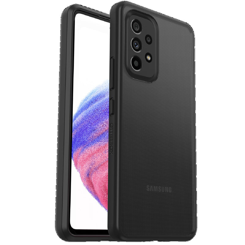 OtterBox React Samsung Galaxy A53 5G (6.5') Case Black Crystal (Clear/Black) - (77-87846)