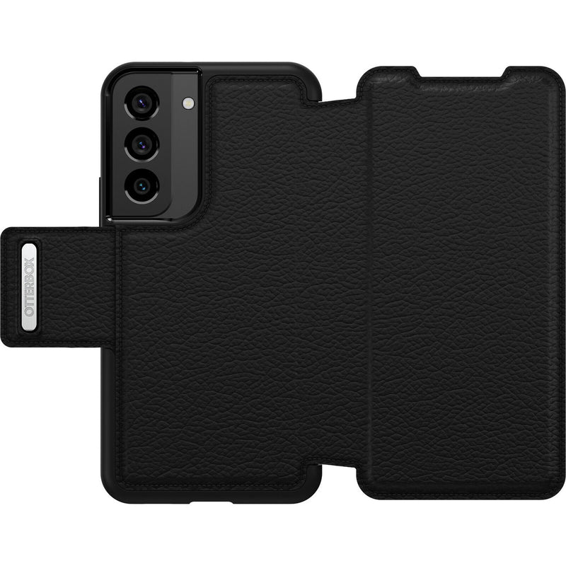 OtterBox Strada Samsung Galaxy S22 5G (6.1') Case Black (77-86485)