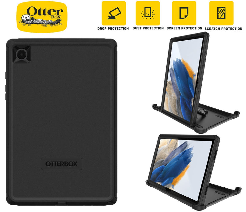 OtterBox Defender Samsung Galaxy Tab A8 (10.5') Case Black (77-88168)