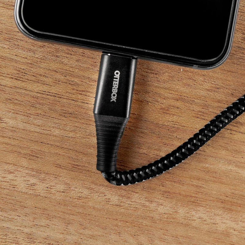 OtterBox Lightning to USB-C Fast Charge Premium Pro Cable (2M) - Black (78-80890)