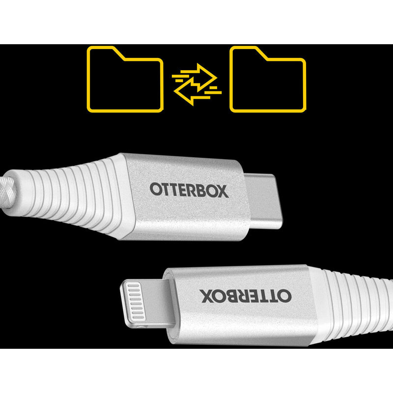 OtterBox Lightning to USB-C Fast Charge Premium Pro Cable (2M) - White (78-80891)