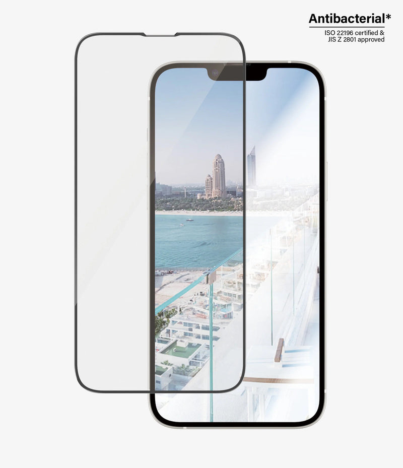 PanzerGlass Apple iPhone 14 Plus / iPhone 13 Pro Max Anti-Reflective Screen Protector Ultra-Wide Fit - Black (2789)