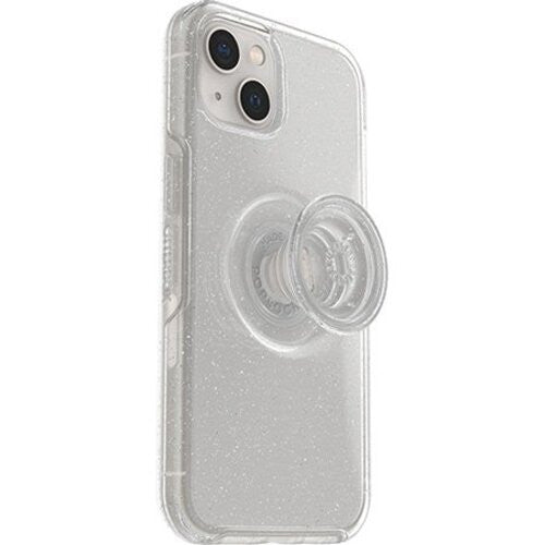 OtterBox Otter + Pop Symmetry Clear Apple iPhone 13 Case Stardust Pop (Clear Glitter) - (77-85395)