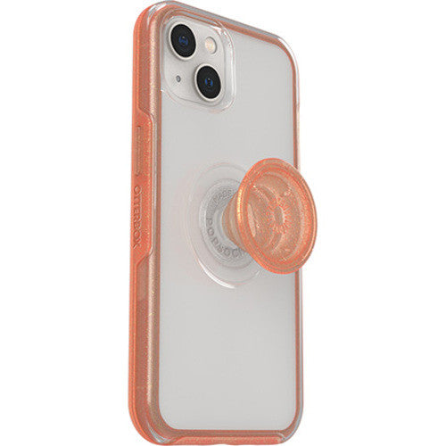 OtterBox Otter + Pop Symmetry Clear Apple iPhone 13 Case Melondramatic (Clear/Orange) - (77-85392)