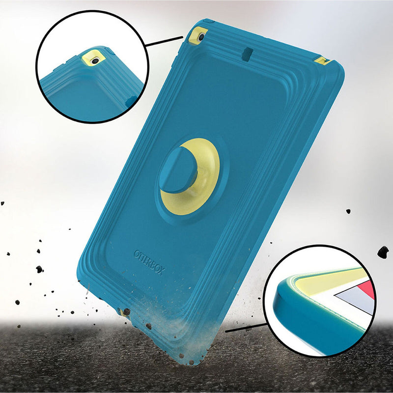 OtterBox Kids EasyGrab Apple iPad (10.2') (9th/8th/7th Gen) Case Galaxy Runner Blue (Blue/Green) - (77-81187)