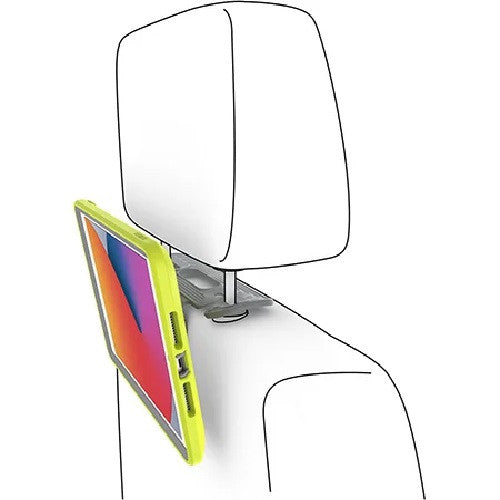 OtterBox Kids EasyGrab Apple iPad (10.2') (9th/8th/7th Gen) Case Martian Green (Neon Green/Grey) - (77-81186)