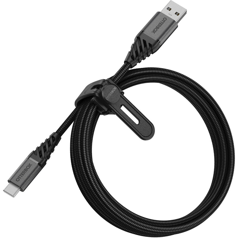 OtterBox USB-C to USB-A (2.0) Premium Cable (2M) - Black (78-52665)