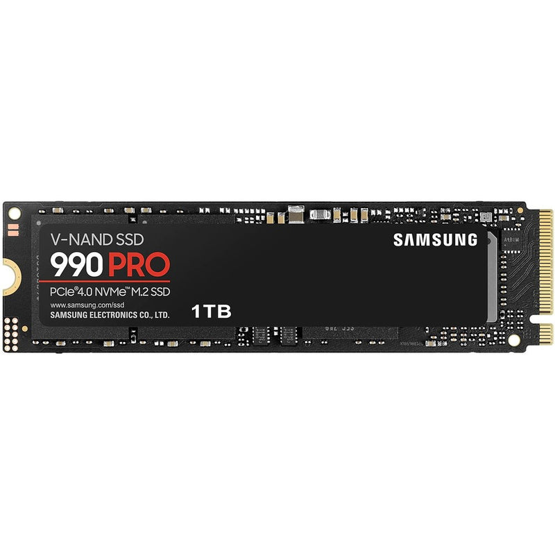 SAMSUNG (990 PRO) 1TB, M.2 INTERNAL NVME PCIE SSD, 7450R/6900W MB/S, 5YR WTY - MZ-V9P1T0BW