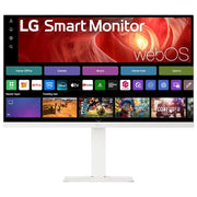 Front view of the LG 27” 4K UHD IPS Monitor