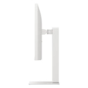 Profile view of the left side of the LG 27” 4K UHD