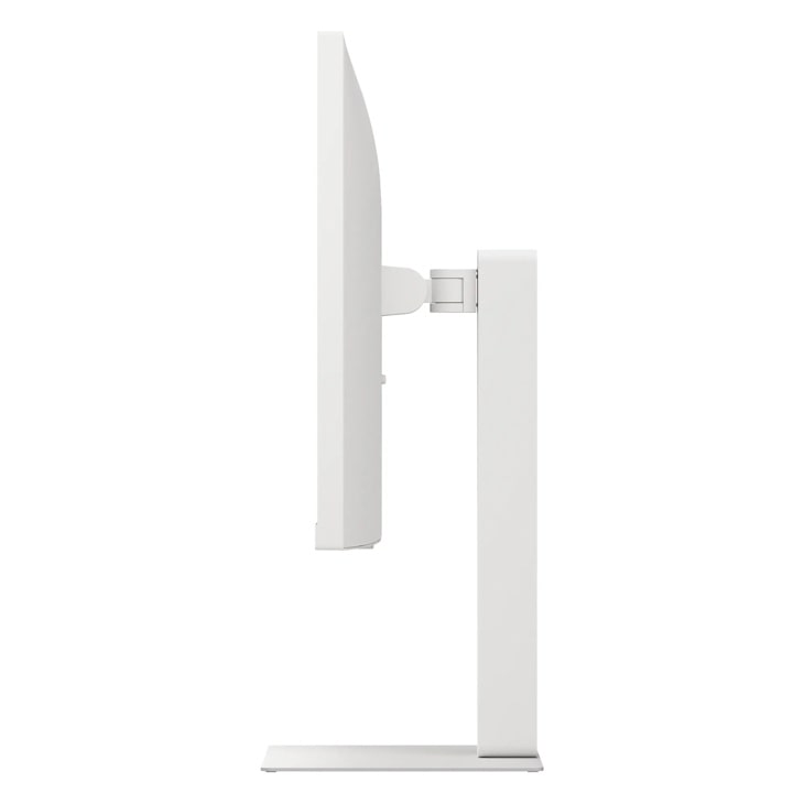 Profile view of the left side of the LG 27” 4K UHD