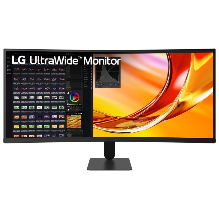 LG Ultrawide 34U601B-B 34in VA UW-QHD Curved Monitor 3440x1440 HDMI DP