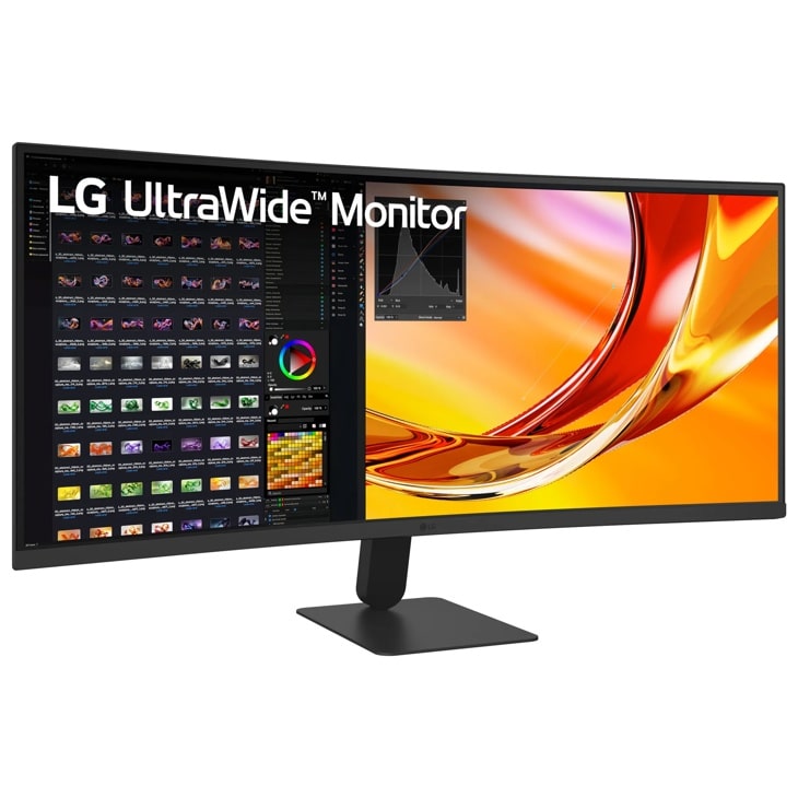 LG Ultrawide 34U601B-B 34in VA UW-QHD Curved Monitor 3440x1440 HDMI DP