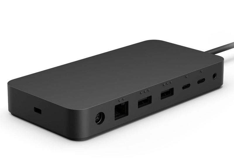 Microsoft Surface Thunderbolt 4 Dock 165W 3xUSB-A 3xUSB-C Ethernet 3.5mm