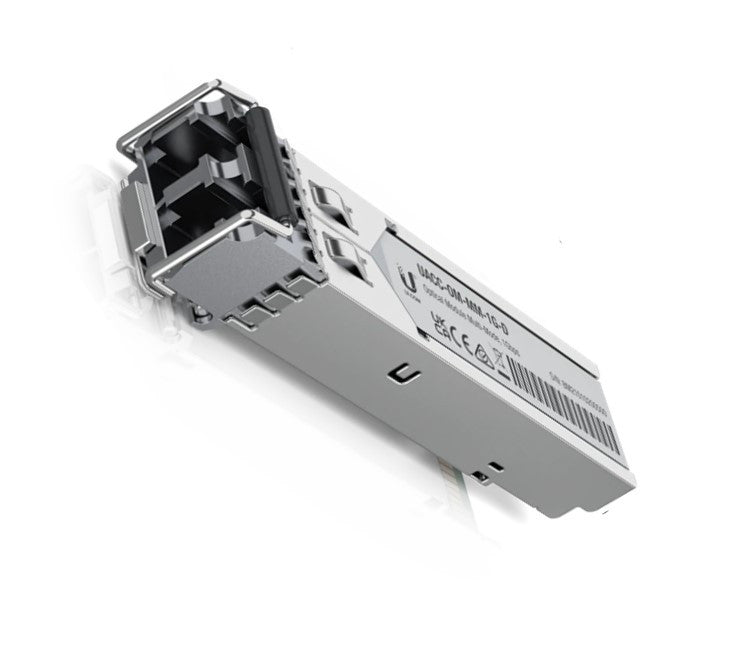 Ubiquiti UFiber SFP Multi-Mode Fiber Module, 2-Pack, 1.25 Gbps Throughput, 1.25 Gbps Throughput