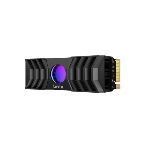 Lexar LNM1090002T-RNANG Internal SSD 2TB PCIe G5x4 M.2 2280 up to 12000MB/s read, 11000MB/s write, with RGB FAN Heatsink