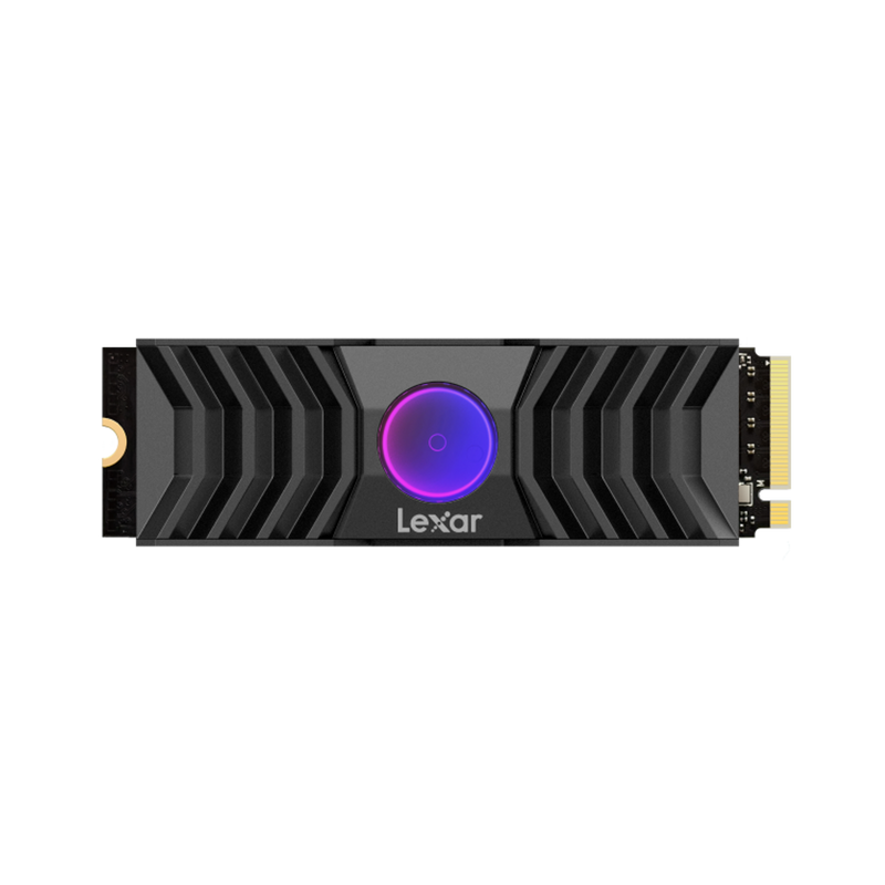 Lexar 2TB M.2 2280 PCIe G5x4 Internal SSD + RGB FAN Heatsink