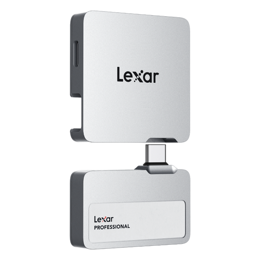 Lexar® Professional Go Portable SSD with Hub - 0