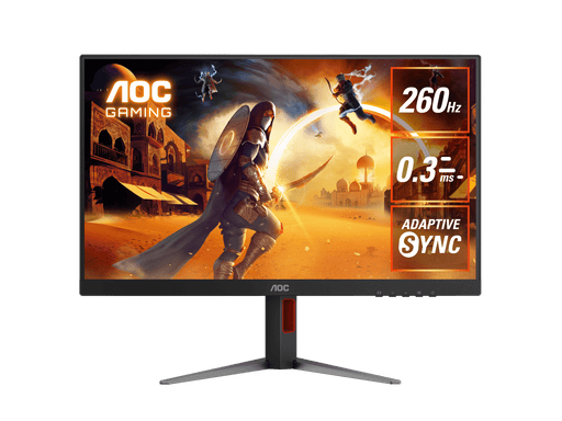 Front view of the 27" 260Hz Gaming Monitor