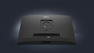A view of the bottom of the Dell Pro 24 monitor