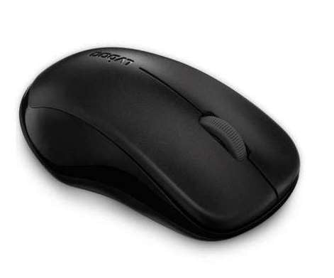 RAPOO 1620 2.4G Wireless Entry Level Mouse Black, 1000 DPI, Long Battery - 1620