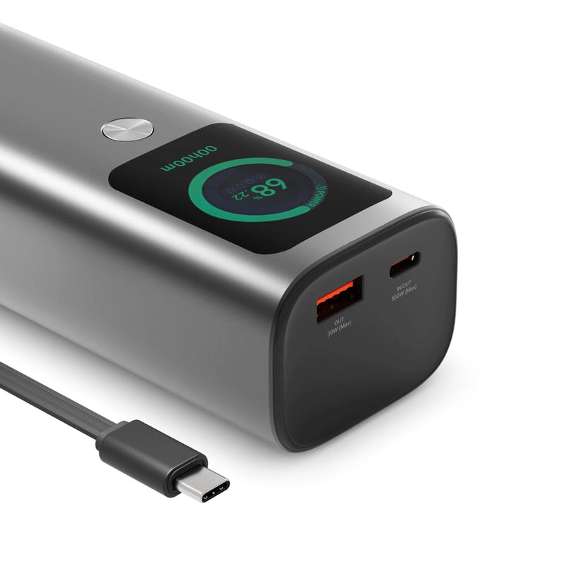 ALOGIC Retract Max 20000mAh 165W Laptop Power Bank with Retractable USB-C Cable