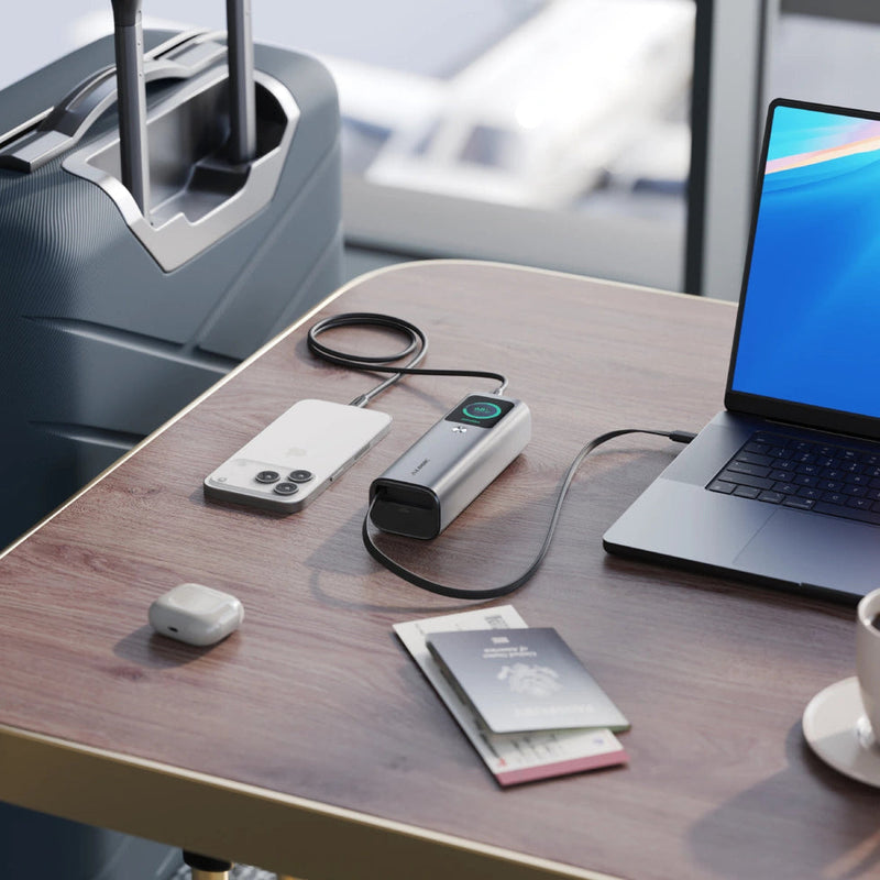 ALOGIC Retract Max 20000mAh 165W Laptop Power Bank with Retractable USB-C Cable