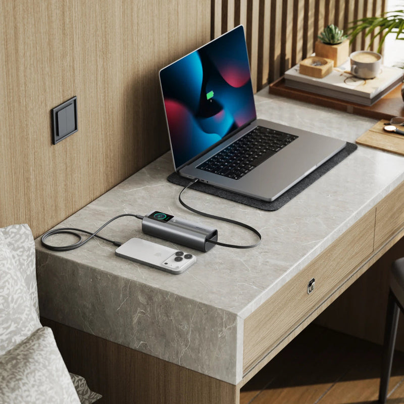 ALOGIC Retract Max 20000mAh 165W Laptop Power Bank with Retractable USB-C Cable