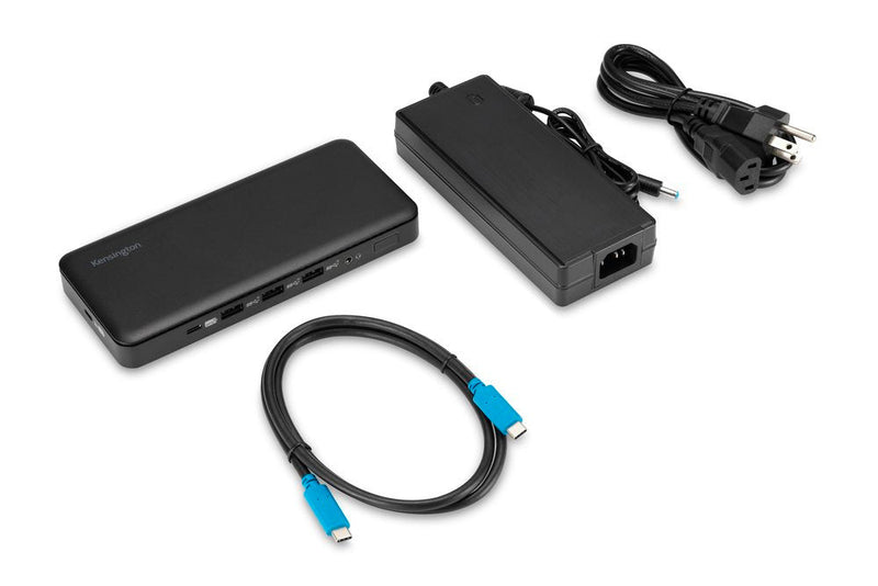 KENSINGTON SD4839P USB-C DOC K, DUAL 4K, HDMI, DP(2), USBC(2), LAN, 85W, 3YR - SD4839P
