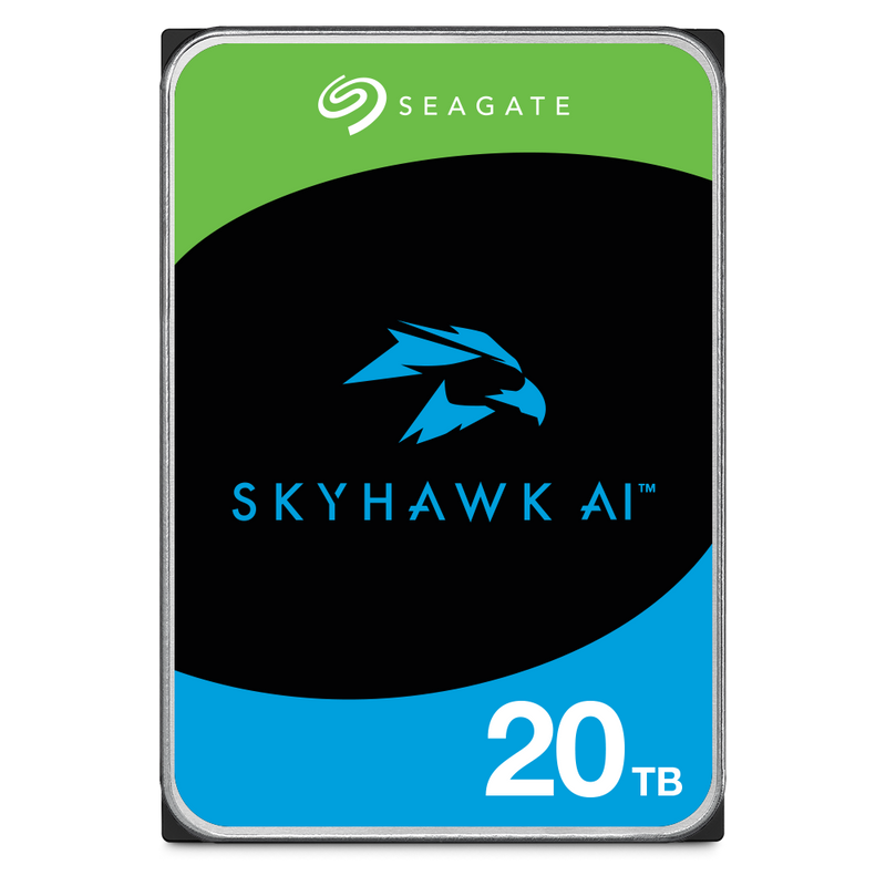 SEAGATE SKYHAWK SURVEILLANCE AI INTERNAL 3.5" SATA DRIVE, 10TB, 6GB/S, 7200RPM, 3YR WTY - ST10000VE001
