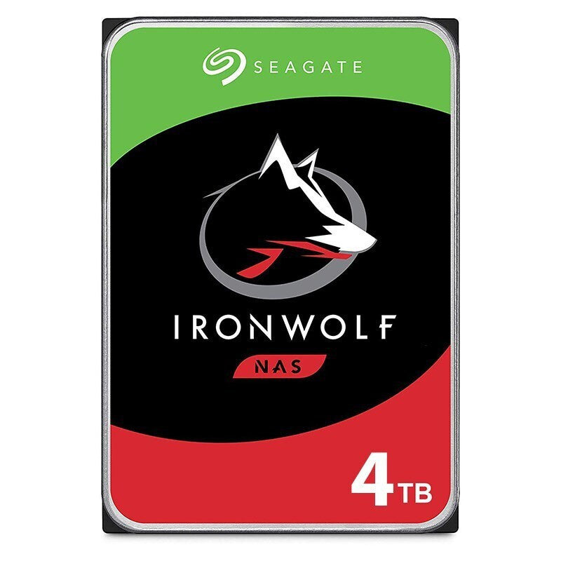 SEAGATE IRONWOLF NAS INTERNAL 3.5" SATA DRIVE, 4TB, 6GB/S, 5900RPM, 3YR WTY - ST4000VN006