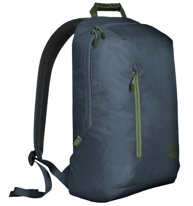 STM (ECO) LAPTOP BACKPACK, FITS UP TO 16", BLUE , 3YR WTY