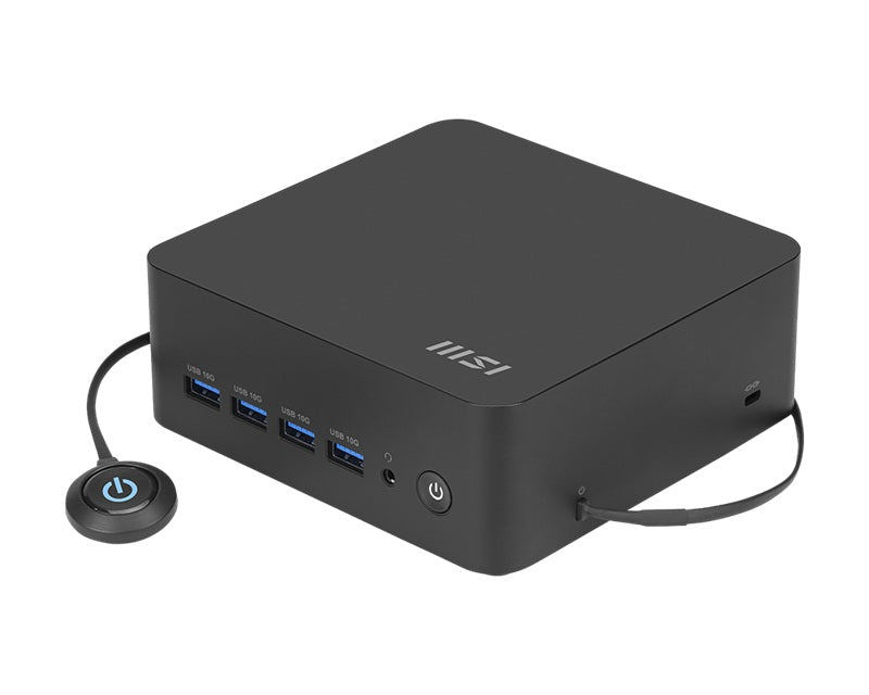 MSI Mini PC Cubi Z AI 8M Ryzen 7 8845HS WiFi 6E Dual LAN Barebone