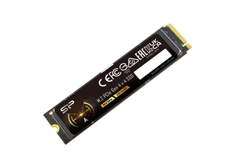 Silicon Power US75 1TB PCIe 4.0 NVMe M.2 SSD 7400MB/s 6500MB/s 5YR