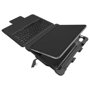 STM Dux Rugged Keyboard Case for iPad 10.9" (10th Gen) - Black Bump Resistant, Spill Resistant, Splash Resistant, Snag Resistant - Thermoplastic Polyurethane (TPU), Polycarbonate Body