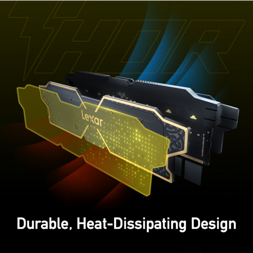 Lexar® THOR OC DDR5 Desktop Memory