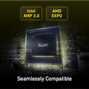 Lexar LD5U16G60C32LG-RGD U-DIMM DDR5 6000 32GB KIT (16GB*2), CL32, THOR OC Black, dual pack