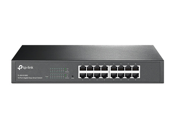 TP-Link TL-SG1016DE 16 Port Gigabit Easy Smart Switch VLAN QoS Web UI
