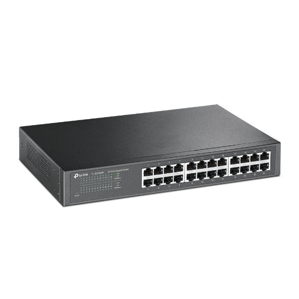 TP-LINK TL-SG1024D, 24-PORT GIGABIT DESKTOP/RACKMOUNT SWITCH, 3 YEARS