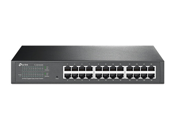 TP-Link 24 Port Easy Smart Gigabit Switch Metal Case Business Network Switch