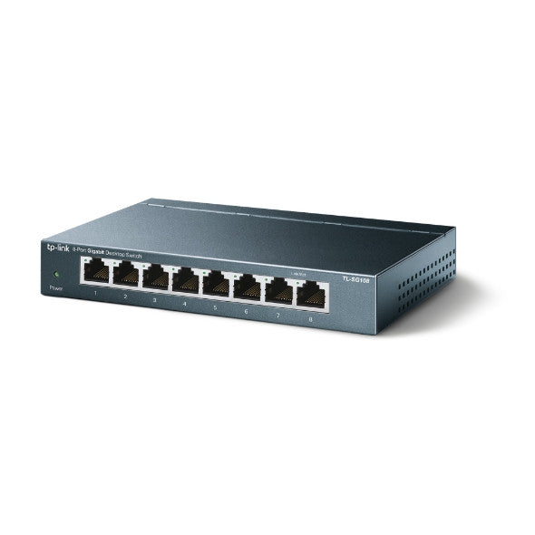 TP-LINK TL-SG108, 8-PORT DESKTOP GIGABIT SWITCH, 3 YEARS