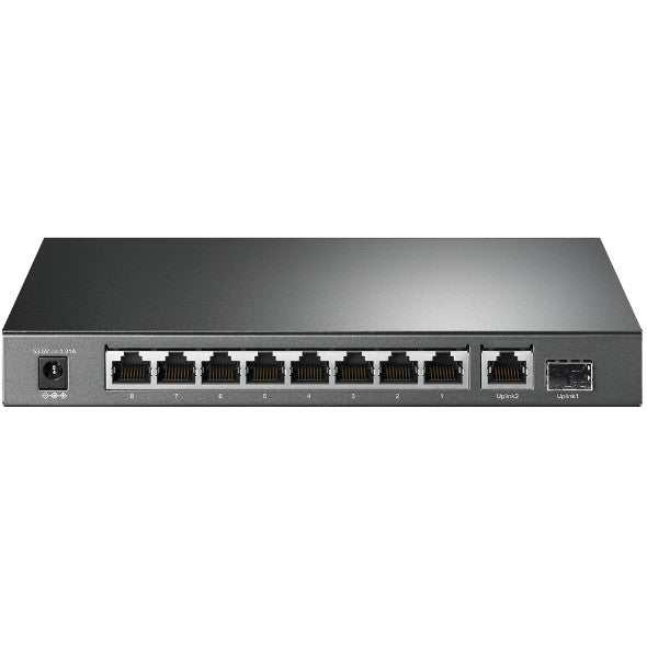 TP-LINK TL-SG1210P, 10-PORT GIGABIT DESKTOP SWITCH WITH 8-PORT POE+, 5 YEARS