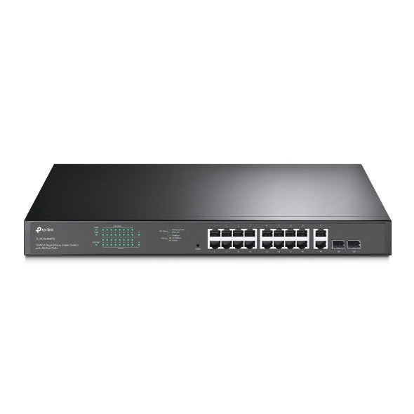 TP-LINK TL-SG1218MPE, 16 PORT GIGABIT SMART SWITCH, 5 YEARS