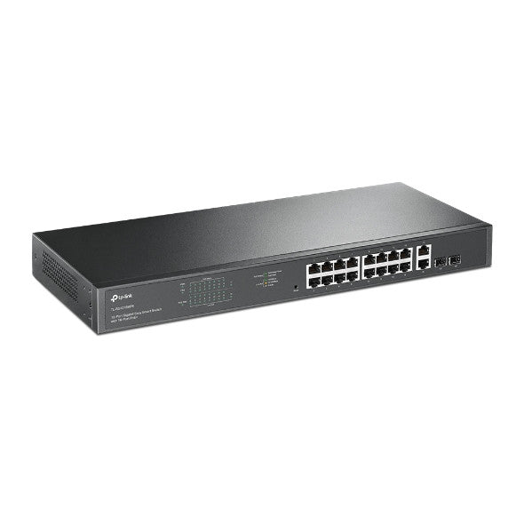 TP-LINK TL-SG1218MPE, 16 PORT GIGABIT SMART SWITCH, 5 YEARS