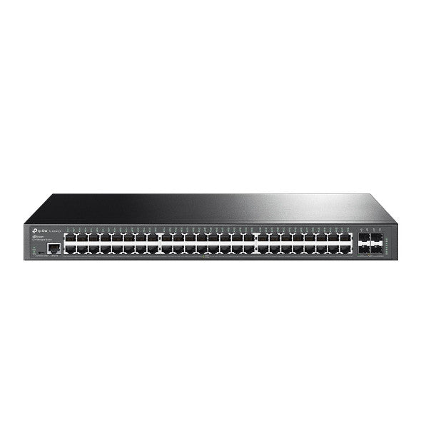 TP-LINK 48-PORT MANAGED GIGABIT L2+ SWITCH, 10GBPS SFP+(4), 5YR WTY - TL-SG3452X