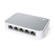 TP-Link TL-SF1005D 5-port 10/100M mini Desktop Switch, 5 10/100M RJ45 ports, Plastic case, Supports Auto MDI / MDIX