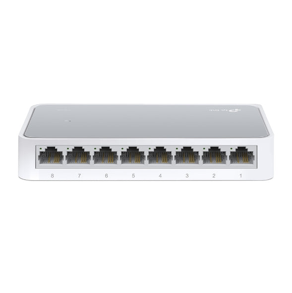 TP-Link TL-SF1008D 8 Port 10/100M Desktop Switch Fast Ethernet RJ45 Auto MDI MDIX