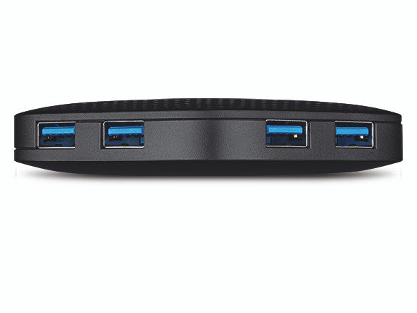TP-LINK 4 PORTS PORTABLE HUB, USB 3.0(4),NO POWER ADAPTER NEEDED, 1YR WTY - UH400