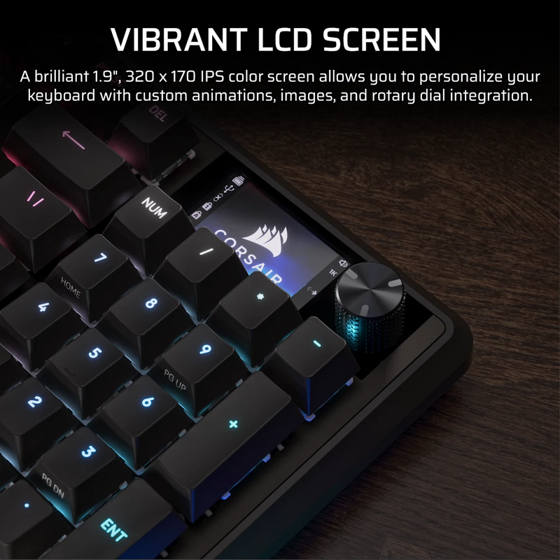 Corsair Vanguard 96 Gaming Keyboard MLX Plasma Switches 8KHz NKRO USB 3.0
