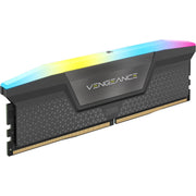 VENGEANCE® RGB 64GB (2x32GB) DDR5 DRAM 6000MT/s CL30 AMD EXPO & Intel XMP Memory Kit